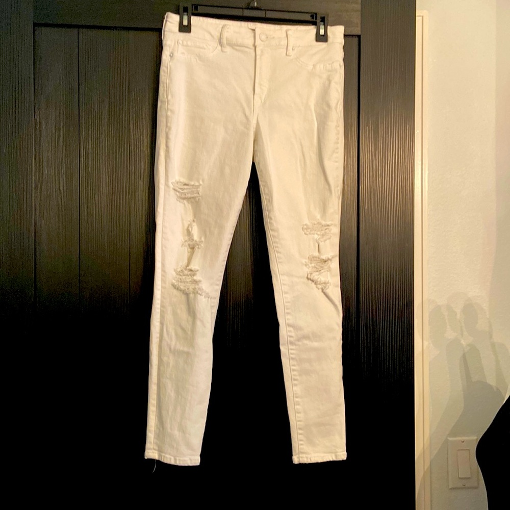 White jeans